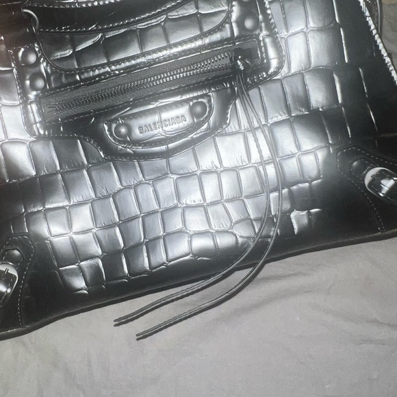 BALENCIAGA Black Neo Classic City bag (small) - Picture 3 of 9